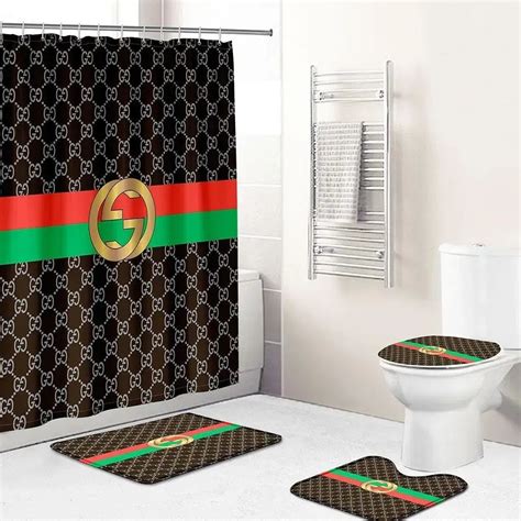 replica gucci bathroom set|gucci inspired home decor.